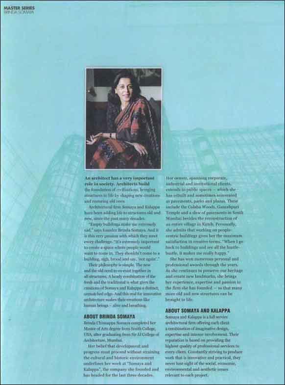 Architect and Interiors India - Vol .2 Issue 1.